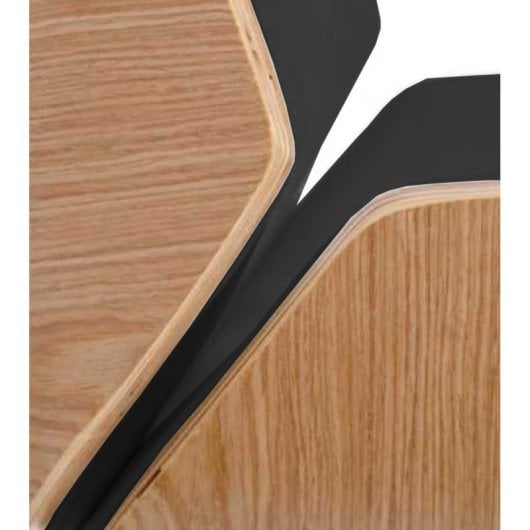 Home Heavenly Imperio Silla de Escritorio Giratoria Y Regulable en Altura Polipiel Negro