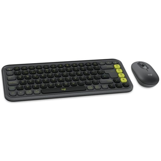 Logitech POP Icon Combo Pack Teclado + Rato Sem Fios Bluetooth Grafite e Verde