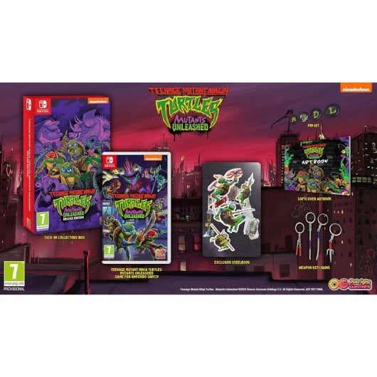 Teenage Mutant Ninja Turtles Mutants Unleashed Deluxe Edition Nintendo Switch