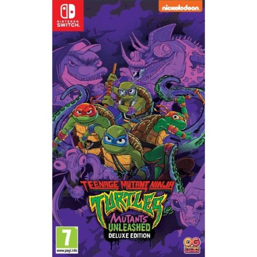 Teenage Mutant Ninja Turtles Mutants Unleashed Deluxe Edition Nintendo Switch