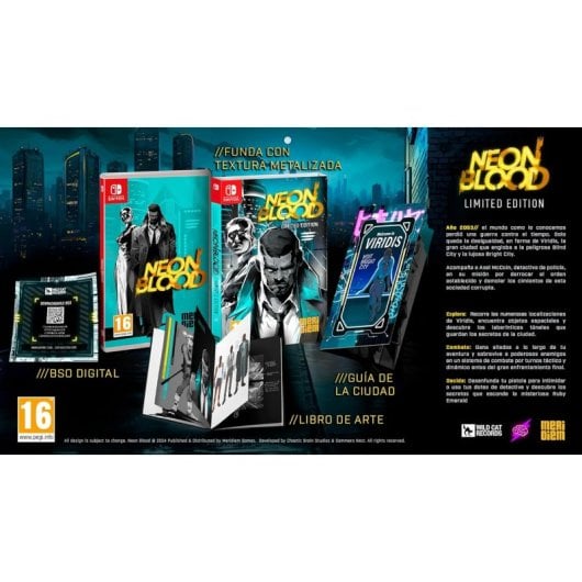 Neon Blood Édition Limitée Nintendo Switch