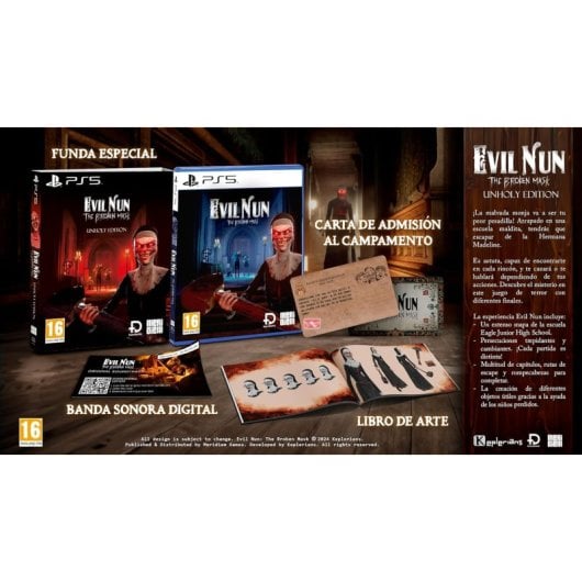 Evil Nun The Broken Mask Unholy Edition PS5