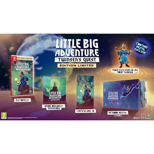 Little Big Adventure Twinsens Quest Limited Edition Nintendo Switch