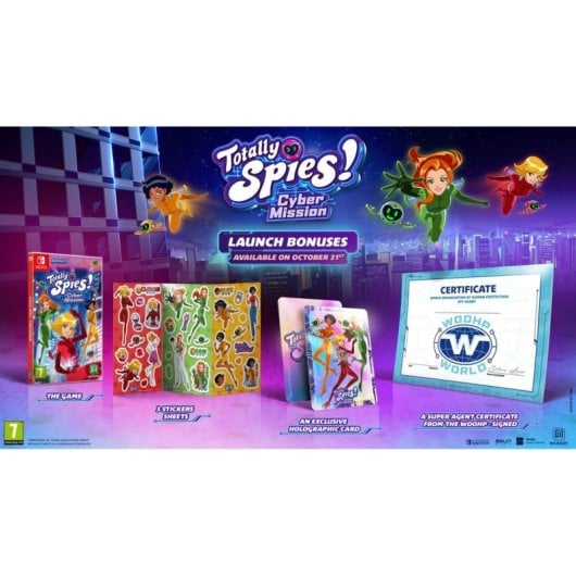 Totally Spies Cyber Mission Nintendo Switch