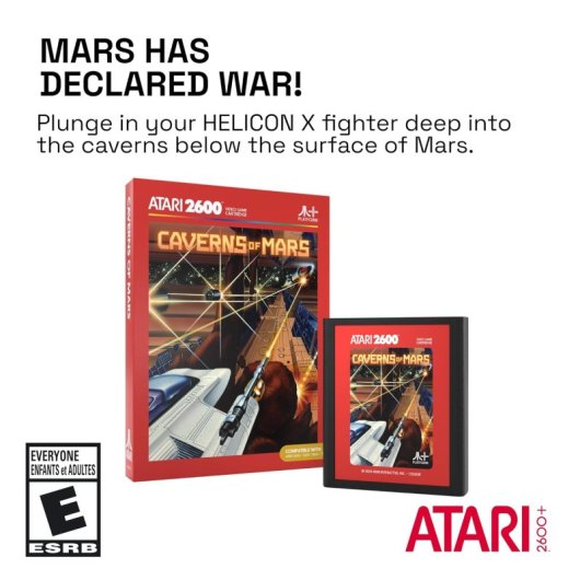 Les cavernes de Mars Atari 2600