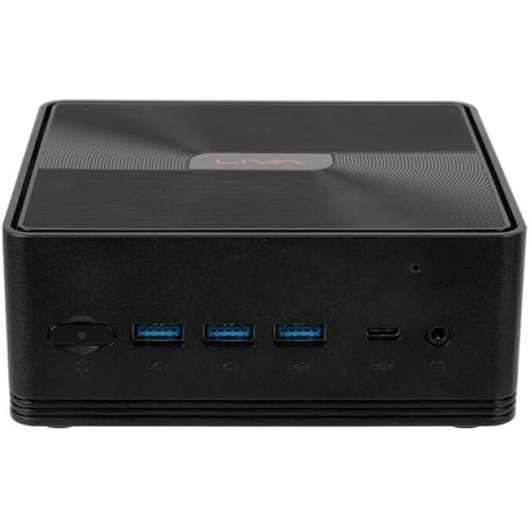 ECS LIVA Z2 Intel® Pentium® Silver N5030 4 Go DDR4-SDRAM 64 Go Flash Mini PC Noir