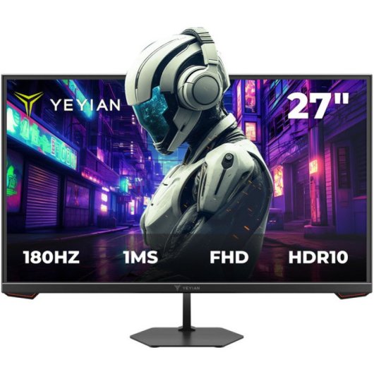 Yeyian Ma Serie IPF27 27" LED FullHD 180Hz G-Sync kompatibel