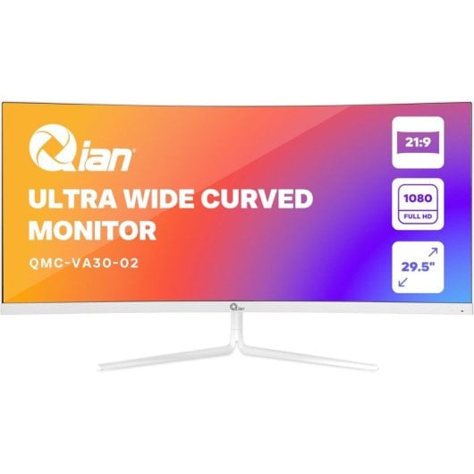 Qian QMC-VA30-02 29.5” LED UWFullHD 200Hz Curvo