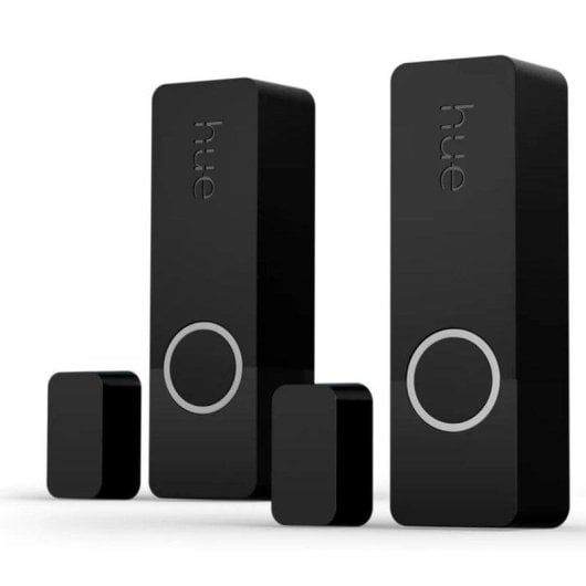 Capteur de Portes et Fenêtres Philips Hue Secure ZigBee Pack 4 Noir