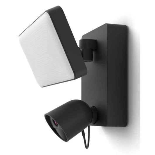 Câmera de vigilância Philips Hue Secure Flood Light FullHD Visão Noturna Externa Áudio Bidirecional