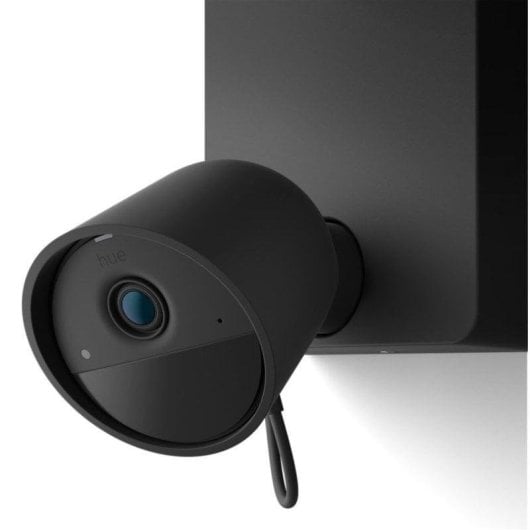 Câmera de vigilância Philips Hue Secure Flood Light FullHD Visão Noturna Externa Áudio Bidirecional