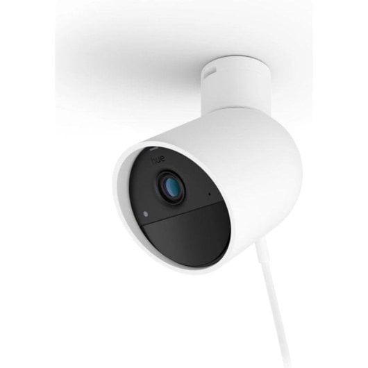 Caméra de surveillance Philips Hue Secure Cam Wired FullHD Vision Nocturne Intérieur et Extérieur Audio Bidirectionnel Contrôle Vocal