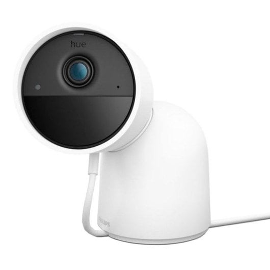 Caméra de surveillance Philips Hue Secure Camera Wired Desktop FullHD Vision Nocturne Intérieur et Extérieur Audio Bidirectionnel Contrôle Vocal