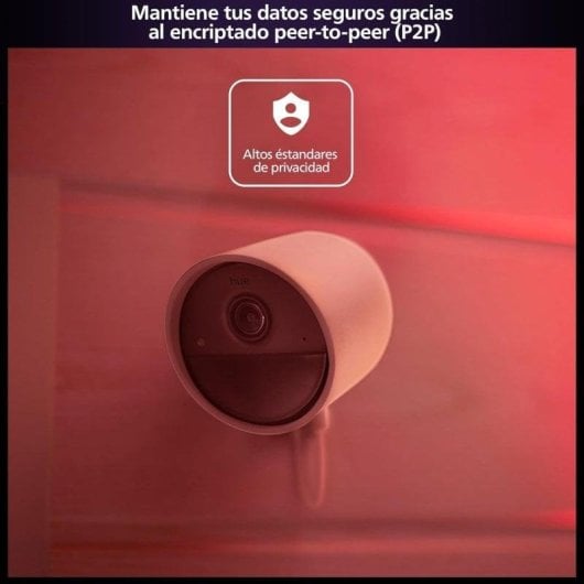 Überwachungskamera Philips Hue Secure Starter Pack FullHD Nachtsicht Innen Zwei-Wege-Audio Alarm