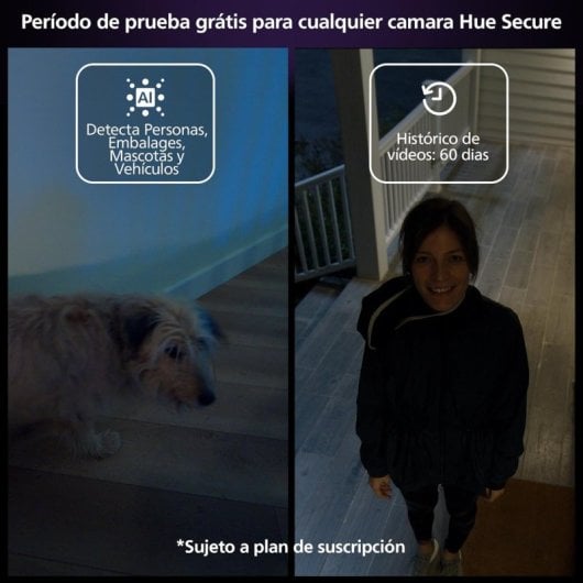 Philips Hue Secure Camera WCA E27 ensemble UE