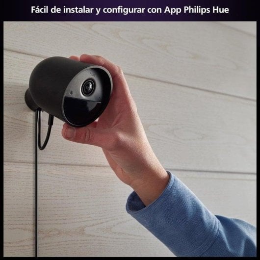 Überwachungskamera Philips Hue Secure Starter Pack FullHD Nachtsicht Innen Zwei-Wege-Audio Alarm
