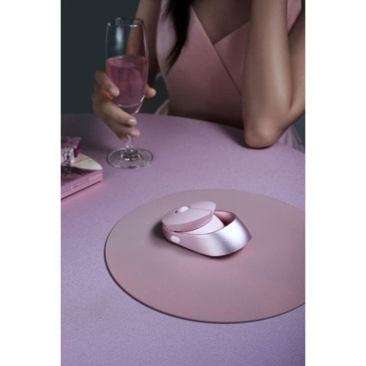 Mouse ottico wireless Rappo Ralemo Air 1 rosa