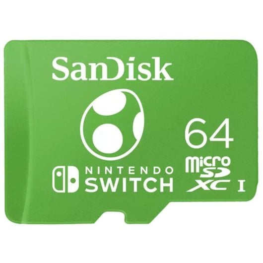 SanDisk Nintendo Switch microSDXC 64GB UHS-I Clase 10