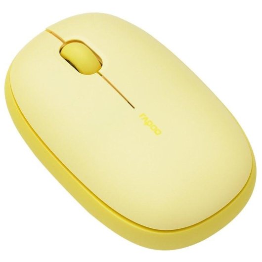 Maus Rapoo M660 Silent Bluetooth 1300 DPI Ambidextrous Gelb