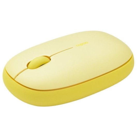 Maus Rapoo M660 Silent Bluetooth 1300 DPI Ambidextrous Gelb