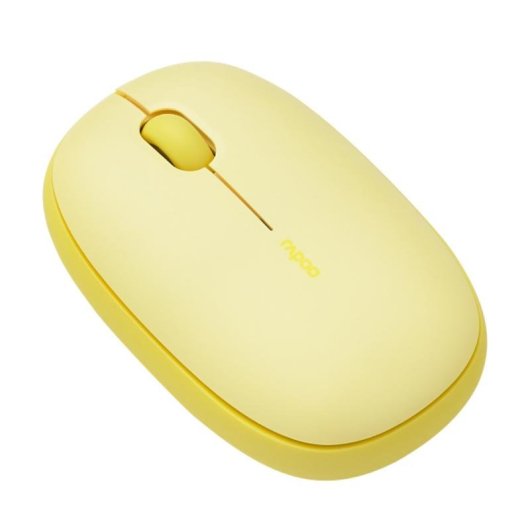 Maus Rapoo M660 Silent Bluetooth 1300 DPI Ambidextrous Gelb