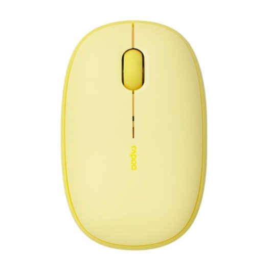 Maus Rapoo M660 Silent Bluetooth 1300 DPI Ambidextrous Gelb