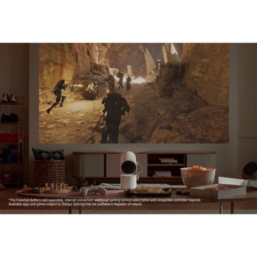 Projetor Samsung The Freestyle 2ª Gen FullHD 100" LED Smart TV Portátil WiFi Tizen
