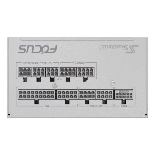 Fonte di Alimentazione Seasonic Focus GX-750 750W 80 Plus Gold Modulare ATX 3.1 White