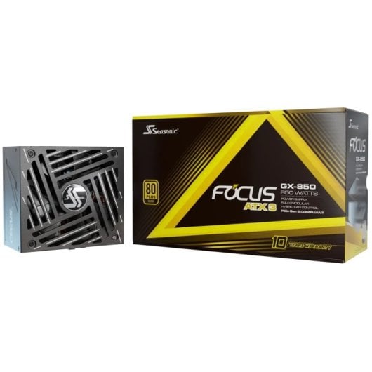 Seasonic Focus GX-850 ATX 3 PCIe 5.1 850W 80 Plus Gold Modular