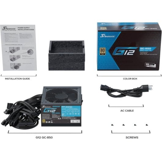 Seasonic G12 GC-850 850W 80 Plus Gold