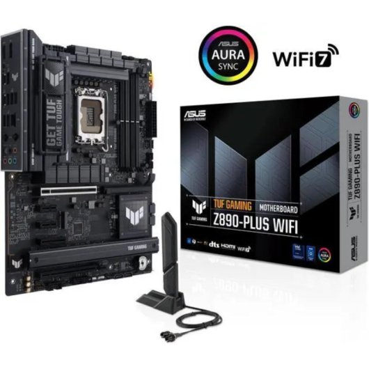 Carte mère ASUS TUF GAMING Z890-PLUS WIFI Intel Z890 LGA1851 DDR5 ATX WiFi7 Thunderbolt4