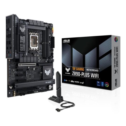 Carte mère ASUS TUF GAMING Z890-PLUS WIFI Intel Z890 LGA1851 DDR5 ATX WiFi7 Thunderbolt4