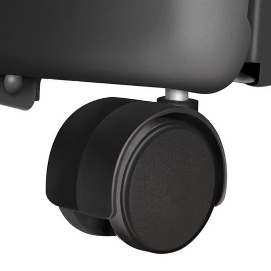 Klack Estufa de Gas 4.2Kw con Asas Y Ruedas Negro