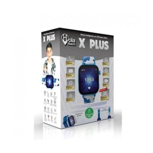 Cefa Toys Hola Watch X Plus 4G GPS 1.85" LCD Azul IP67 Videollamada Crianças SOS