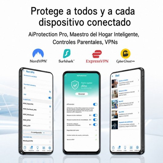 ASUS ZenWiFi BD4 Sistema Mesh WiFi 7 Dual Band BE3600 Pack 3