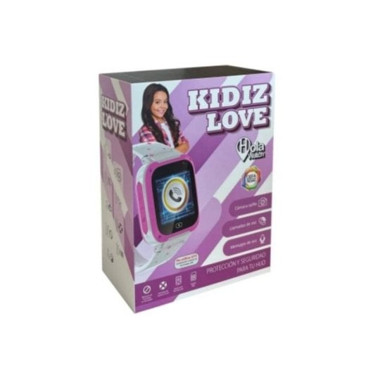 Cefa Toys Hola Watch Urban Love 2G 1,4" TFT Rose Étanche IP66 Caméra SOS Enfant