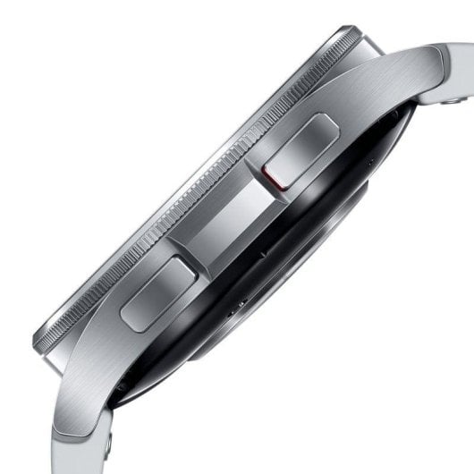 Samsung Galaxy Watch6 Classic LTE 47mm Super AMOLED GPS 4G NFC Argent IP68 SpO2 Pulsomètre