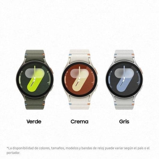 Samsung Galaxy Watch7 Bluetooth GPS 40mm AMOLED Vert S/M Étanche IP68 Pulsomètre SpO2