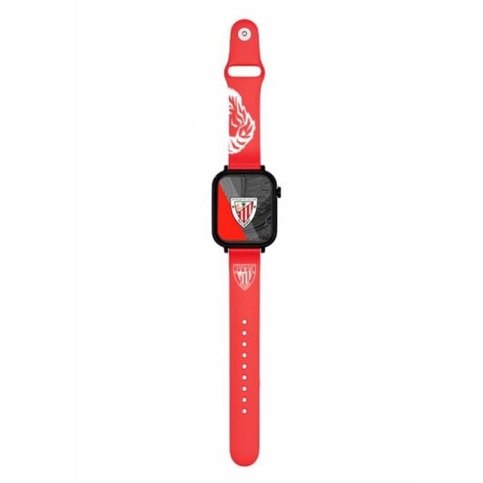 SaveFamily Plus Athletic Club Bilbao 4G GPS 40mm Ecrã Digital Preto Vermelho Resistente Água IP67 SOS