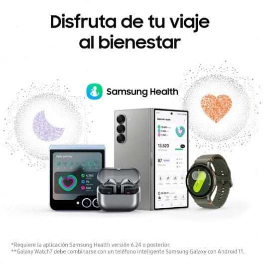 Samsung Galaxy Watch7 44mm LTE Reloj Smartwatch Gris Versión Importada EU