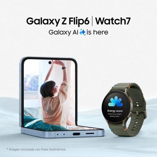 Samsung Galaxy Watch7 44mm LTE Reloj Smartwatch Gris Versión Importada EU