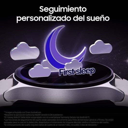 Samsung Galaxy Watch7 44mm LTE Reloj Smartwatch Gris Versión Importada EU