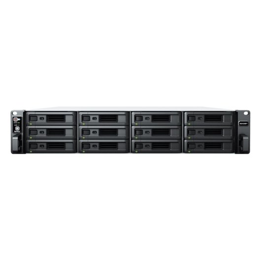Synology RackStation RS2423+ server NAS e di archiviazione Armadio (2U) AMD Ryzen V1780B 8 GB DDR4 DiskStation Manager Nero, Grigio