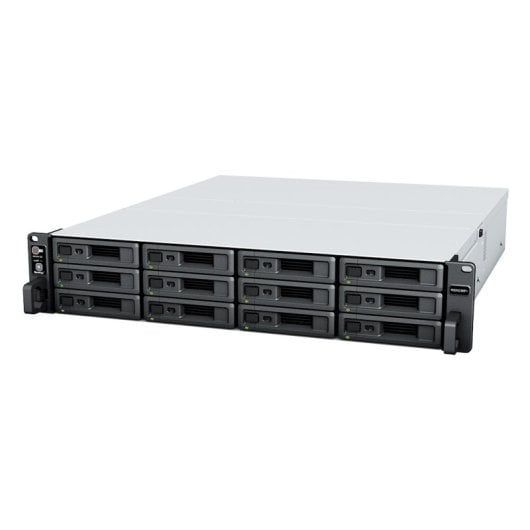 Synology RackStation RS2423+ server NAS e di archiviazione Armadio (2U) AMD Ryzen V1780B 8 GB DDR4 DiskStation Manager Nero, Grigio