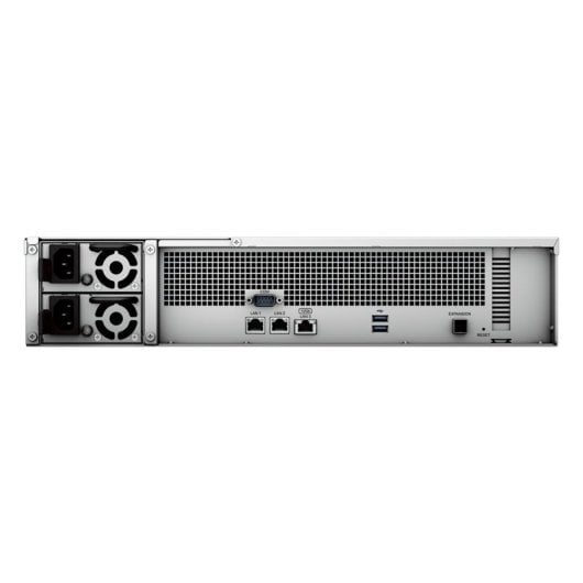 Synology RackStation RS2423+ server NAS e di archiviazione Armadio (2U) AMD Ryzen V1780B 8 GB DDR4 DiskStation Manager Nero, Grigio