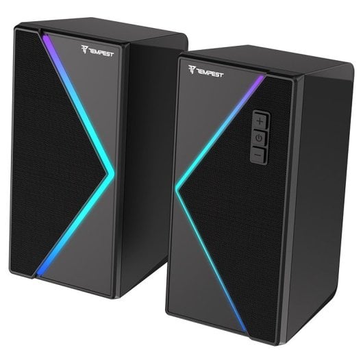 Tempest M40 PRO RGB Master 2.0 Altavoces Gaming con Bluetooth Negros