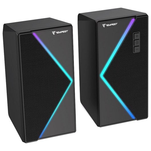 Tempest M40 PRO RGB Master 2.0 Altavoces Gaming con Bluetooth Negros