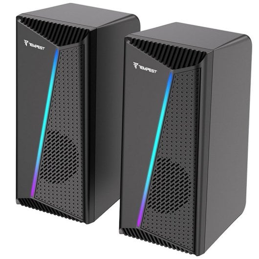 Enceintes gaming Tempest M30 PLUS RGB Master 2.0 avec Bluetooth Noir