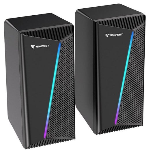 Enceintes gaming Tempest M30 PLUS RGB Master 2.0 avec Bluetooth Noir