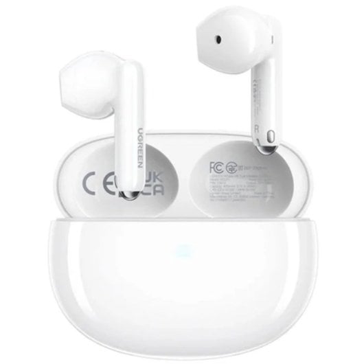 Ugreen WS201 Hitune H5 Auriculares Inalámbricos Bluetooth con Cancelación de Ruido Blancos